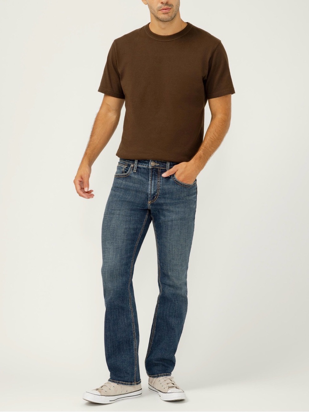 Silver Jean co | Jace | slim fit | bootcut | luxe heritage | 36x34